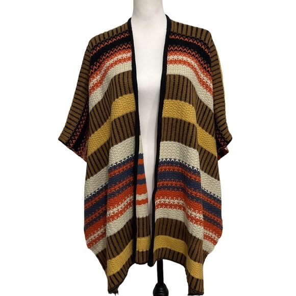 RVCA  Multicolor Poncho. XS - Picture 3 of 8